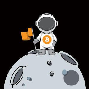Bitcoin Astronaut Xbox 360 (Includes HDD) Skin